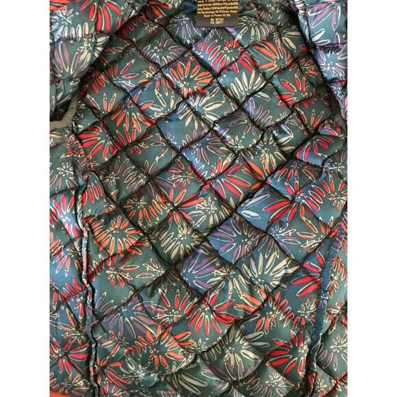 Golite Women's Puffer Down Vest Diamond Quilted Pattern Orange XS - Picture 9 of 12